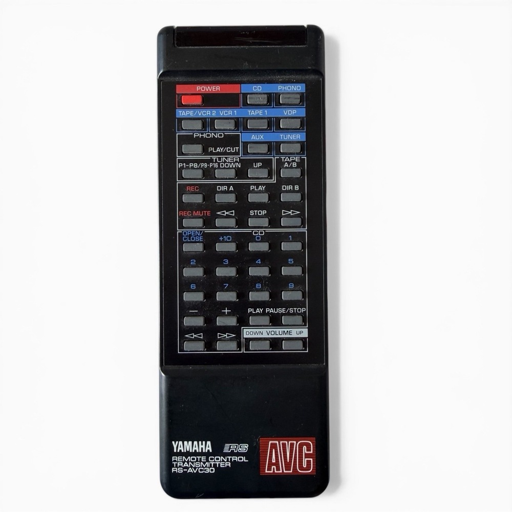 Genuine Yamaha AVC RS-AVC30 Remote Control Transmitter Tested